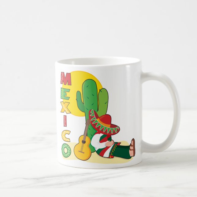 Caneca De Café Mexico (Direita)