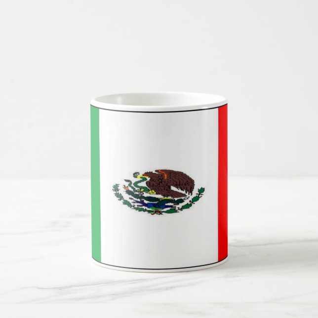 Caneca De Café México Flag Mug (Centro)