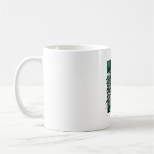 Caneca De Café México Futebol Esqueleto Atacante Nações Premium S