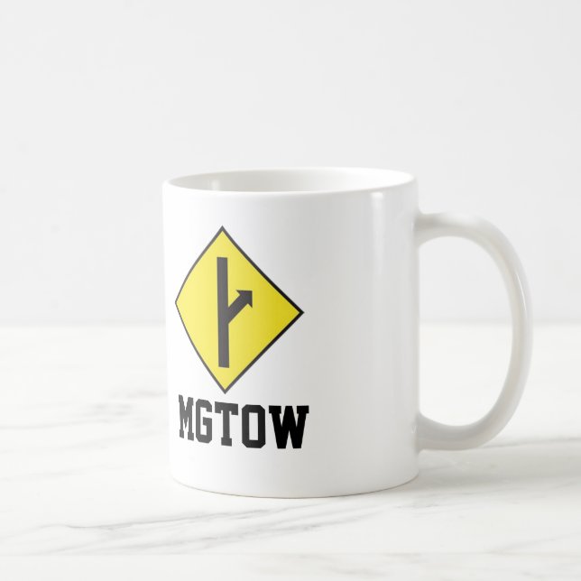 Caneca De Café MGTOW - Homens que vão sua própria maneira (Direita)