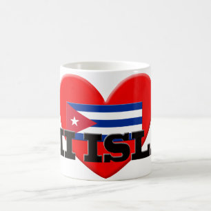 Caneca De Café MI Isla eu amo Cuba