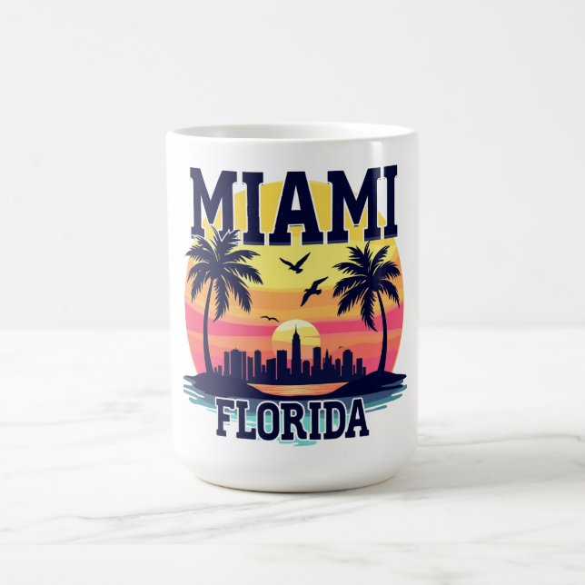 CANECA DE CAFÉ MIAMI FLORIDA (Centro)