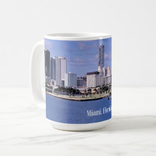 Caneca De Café Miami, Florida Skyline