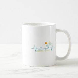 Caneca De Café Miami Florida Souvenir Spring Break Beach