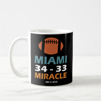 Caneca De Café Miami Miracle Funny Miami Futebol Dolphins Long S