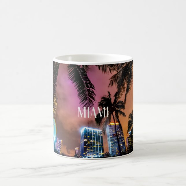 Caneca De Café Miami Night Vibes Mug (Centro)