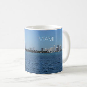 Caneca De Café Miami Skyline Mug sem texto