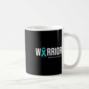 Caneca De Café Miastenia Gravis Consciência Teal Fita