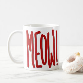 Caneca De Café Miau!