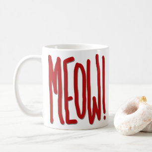 Caneca De Café Miau!