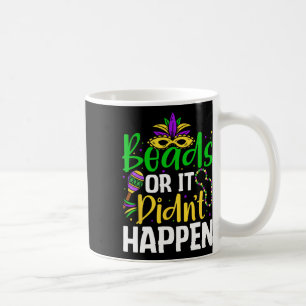 Caneca De Café Miçangas Ou Não Aconteceu