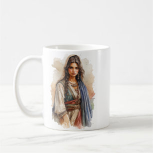 Caneca De Café MICHAL Princesa de Israel • Esposa de Davi