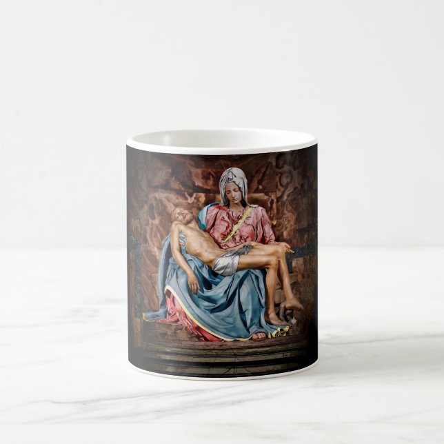 CANECA DE CAFÉ MICHELANGO PIETA  (Centro)