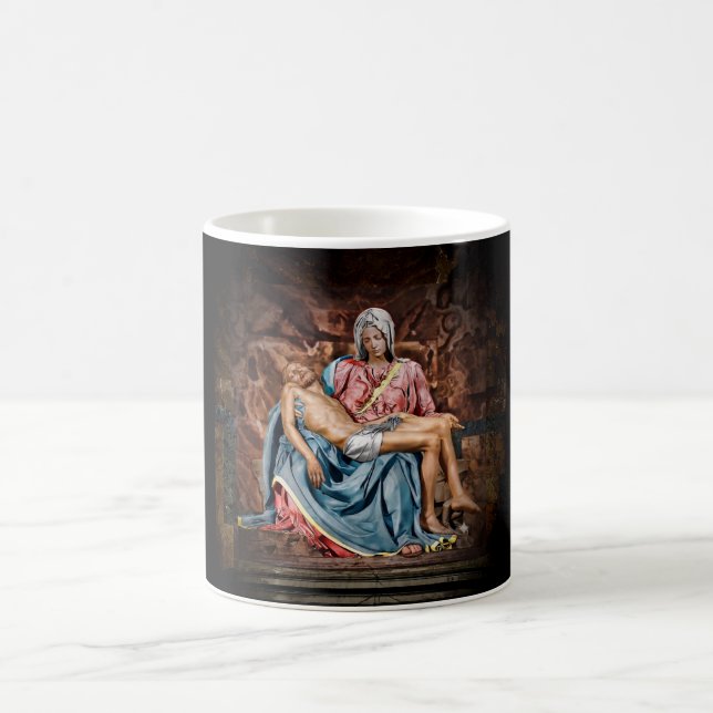 CANECA DE CAFÉ MICHELANGO PIETA  (Centro)