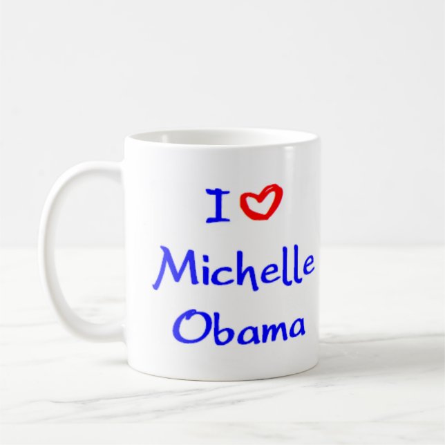 Caneca De Café michelle obama (Esquerda)