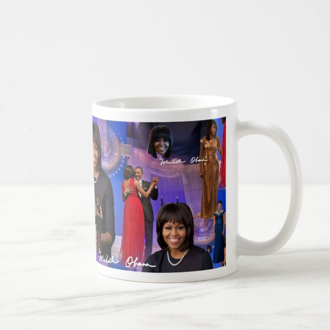 Caneca De Café Michelle Obama (Direita)
