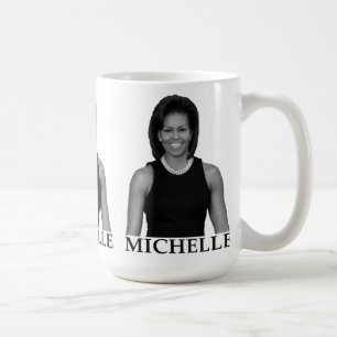 CANECA DE CAFÉ MICHELLE OBAMA