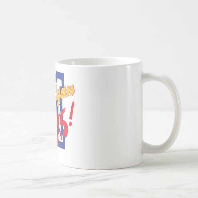 Caneca De Café Michigan (Direita)