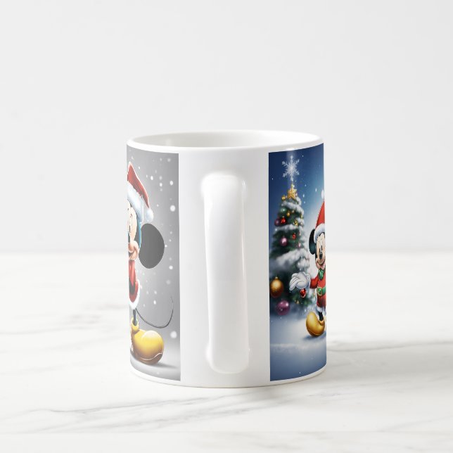 Caneca De Café Mickey Christmas Mug (Alça)