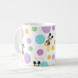Caneca De Café Mickey Mouse Polka Dot Baby Shower