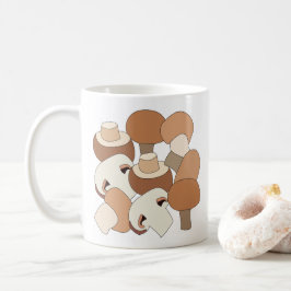 Caneca De Café Micólogo Forrageiro de Cogumelos Comestíveis