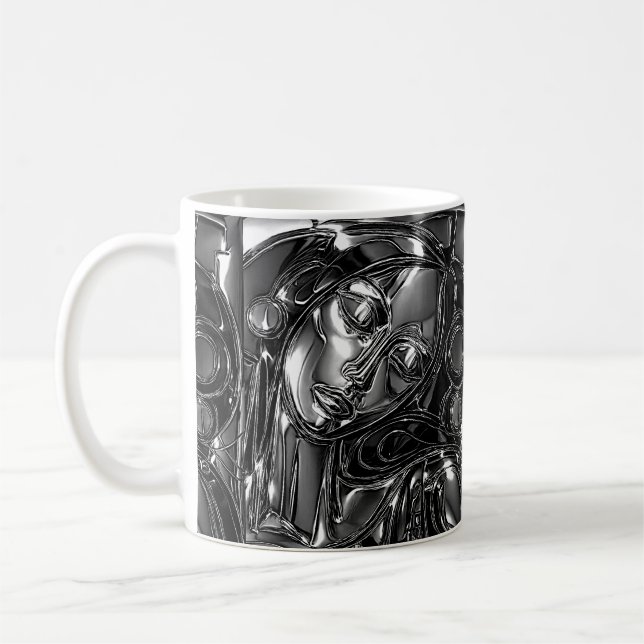 Caneca De Café Midnight Marble Mug (Esquerda)