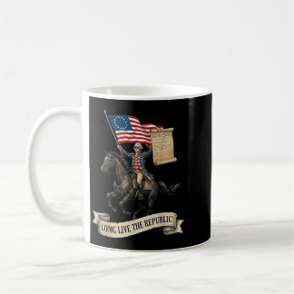 Caneca De Café Mieman Viva A República EUA 1776 2026 4 De
