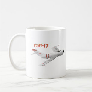 Caneca De Café MiG-17 Jet Fighter soviético