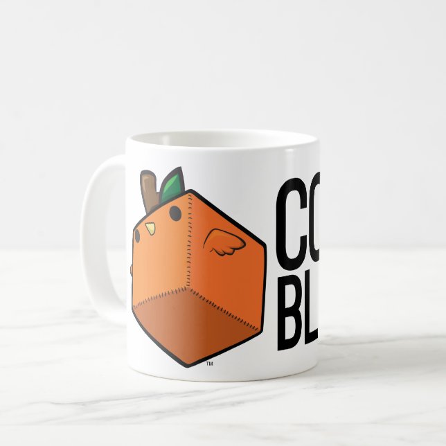 Caneca De Café Mighty Cockblock fruity larange Mug (Frente Esquerda)
