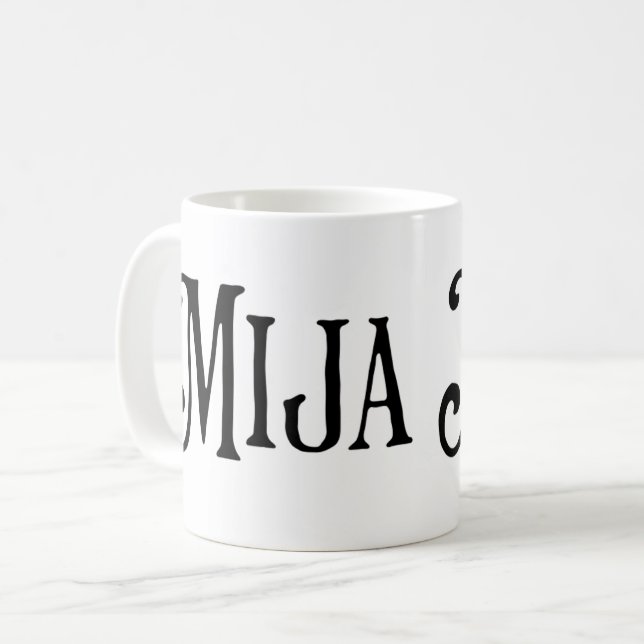 Caneca De Café Mija (Frente Esquerda)