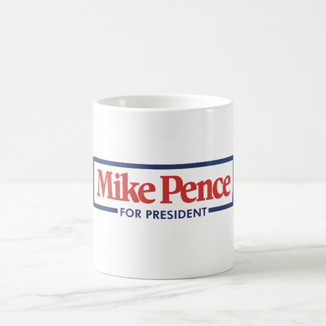 Caneca De Café Mike Pence para o Presidente 2024 (Centro)