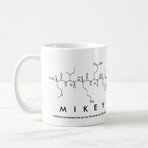 Caneca De Café Mikey peptidname mug