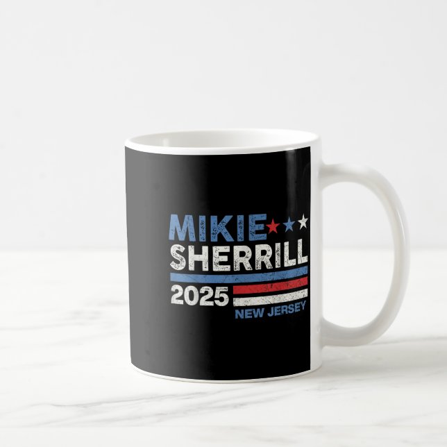 Caneca De Café Mikie Sherrill New Jersey Governor 2025 Election D (Direita)