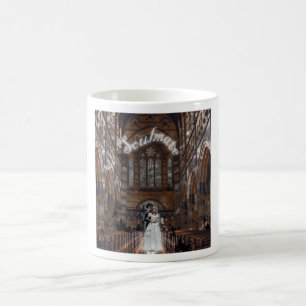Caneca De Café Mikitiez gótica halloween soulmate vintage