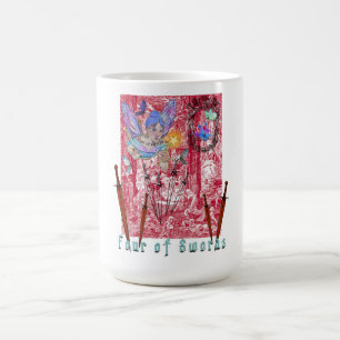 Caneca De Café Mikitiez tarot conto de fadas desejo ângulo cigano