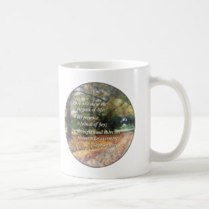 Caneca De Café Mil do 16:11 do salmo wilt shew me o trajeto