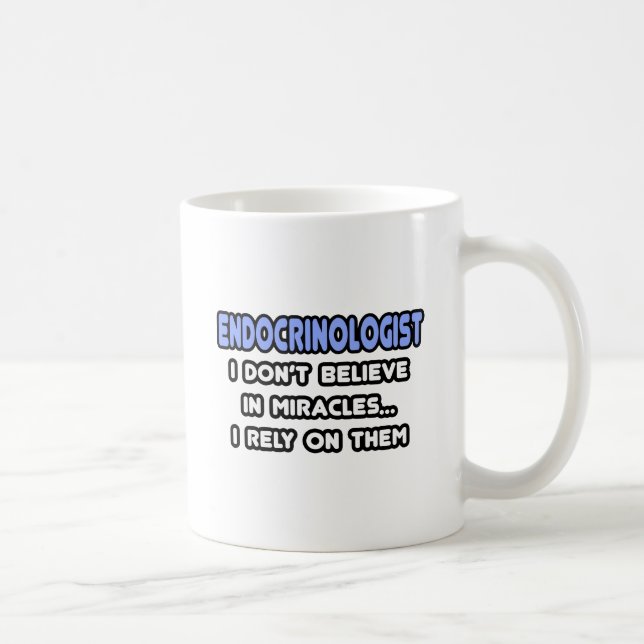 Caneca De Café Milagres e Endocrinologistas (Direita)