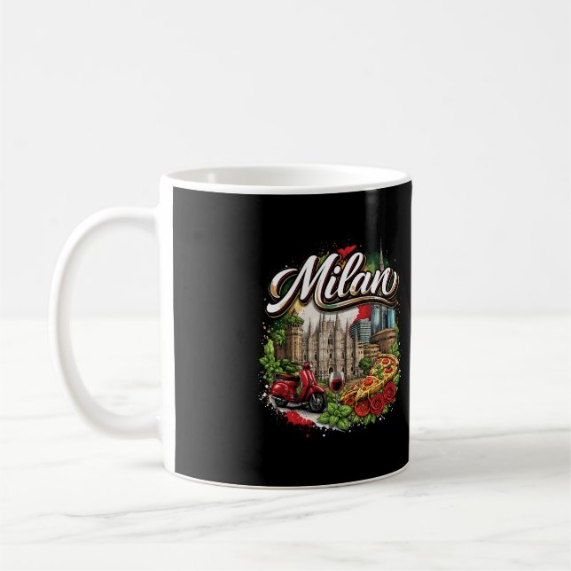 Caneca De Café Milan (Esquerda)