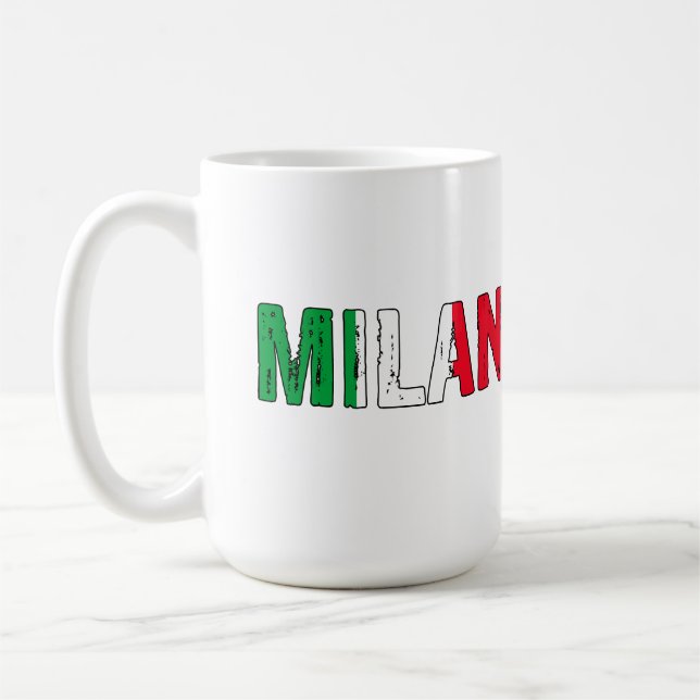 Caneca De Café Milano Milano Itália (Esquerda)