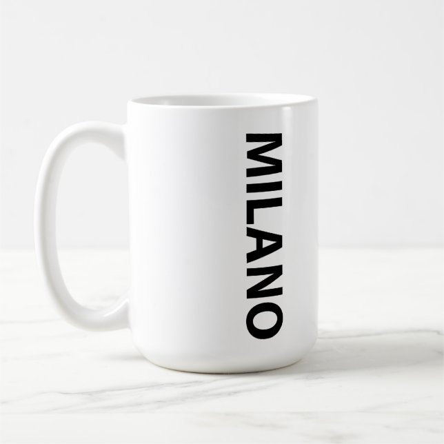 Caneca De Café Milano Milano Itália (Esquerda)