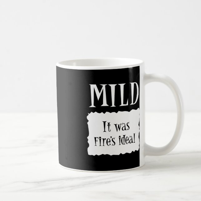 Caneca De Café MILD - Pacote quente Taco de Halloween 1 (Direita)