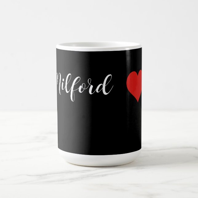 Caneca De Café Milford Heart  (Centro)