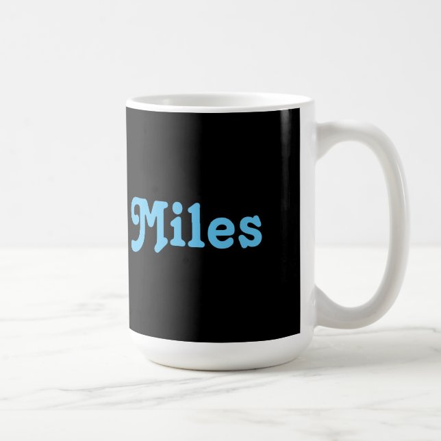 Caneca De Café Milhas de Mug (Direita)