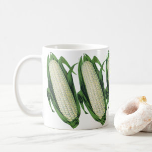Caneca De Café Milho branco de Comidas de vegetais venenosos no f