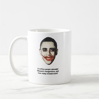 Caneca De Café Milhões de pessoas atendeu à inauguração de Obama