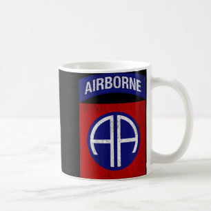 Caneca De Café Militares Veteranos Patrióticos Afetaram 82º Nasci