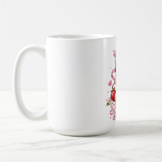 Caneca De Café Milkshake de Morango Cute Rosa Sobremesa Doce Trat