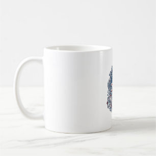 Caneca De Café Milkshake Patriótico Americana