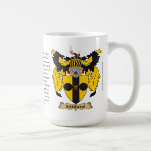 Caneca De Café Millard, a origem, o significado e a crista