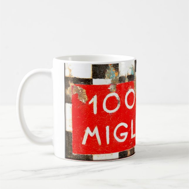 Caneca De Café Mille Miglia - Racing Design MUG (Esquerda)